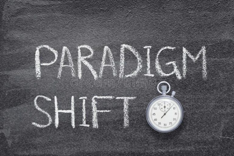 Are We Ready for a Paradigm Shift?